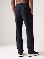 Black Smart Textured Joggers - Image 3 of 9