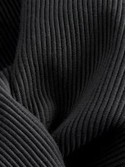 Black Smart Textured Joggers - Image 9 of 9