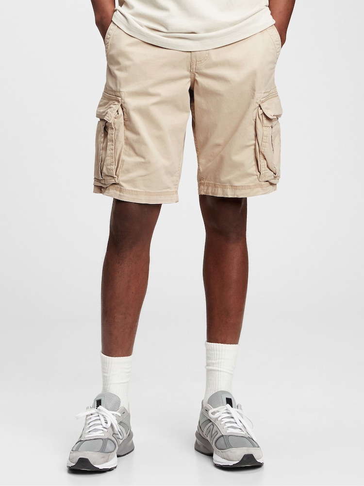 Gap Cream 11" Cargo Shorts - Image 1 of 1