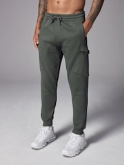 Khaki Green Utility Joggers - Image 1 of 13