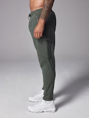 Khaki Green Utility Joggers - Image 4 of 13
