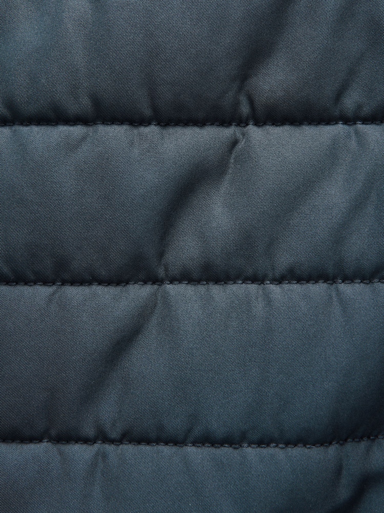 Navy Blue Hybrid Funnel Neck Jacket - Image 11 of 11