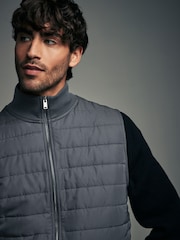 Grey Hybrid Gilet - Image 4 of 8