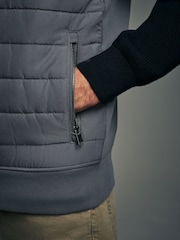 Grey Hybrid Gilet - Image 5 of 8
