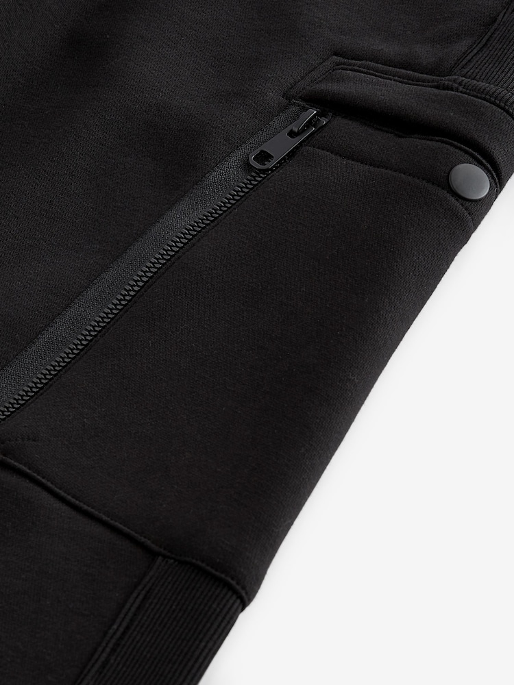 Black Utility Joggers - Image 11 of 11