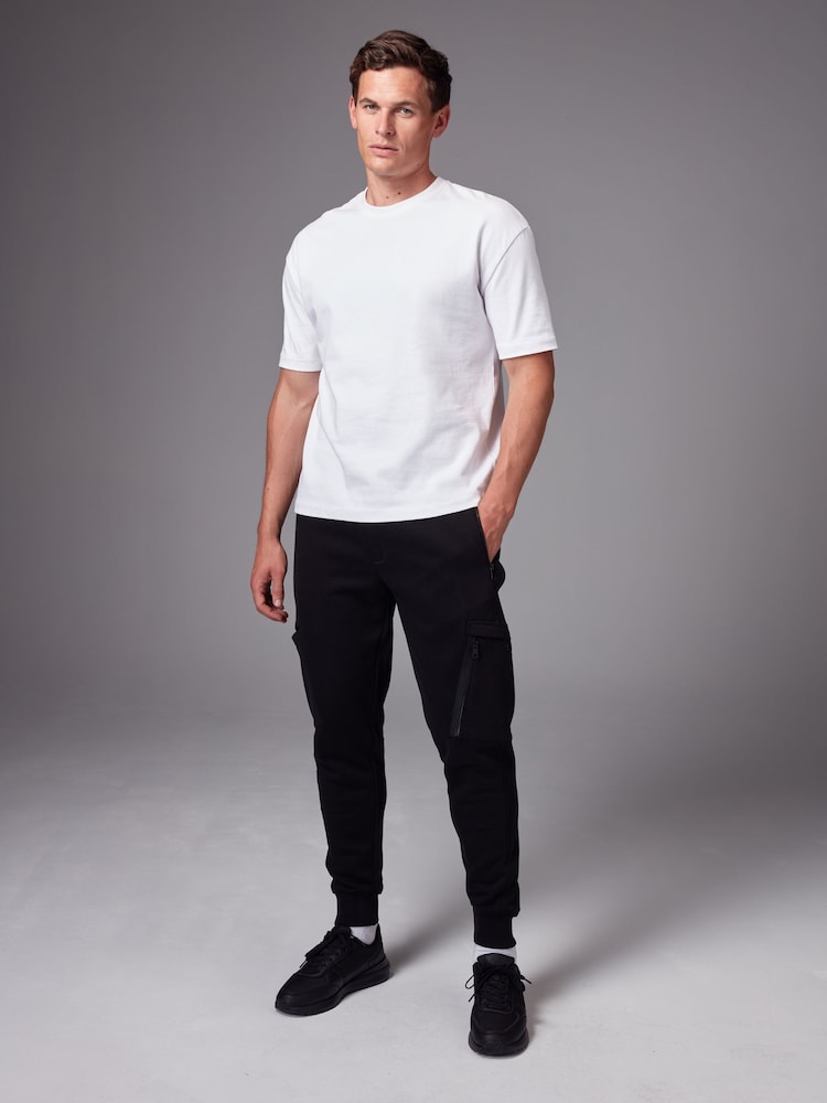 Black Utility Joggers - Image 2 of 11