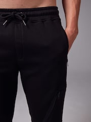 Black Utility Joggers - Image 6 of 11