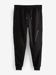 Black Utility Joggers - Image 8 of 11