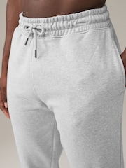 Grey Slim Fit Cotton Rich Jersey Joggers - Image 5 of 9