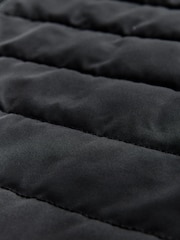 Black Hybrid Funnel Neck Jacket - Image 11 of 11