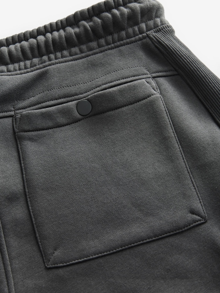 Slate Grey Utility Joggers - Image 9 of 9