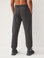 Charcoal Grey Regular Fit Cotton Rich Jersey Joggers - Image 3 of 8