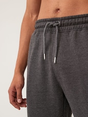 Charcoal Grey Regular Fit Cotton Rich Jersey Joggers - Image 4 of 8