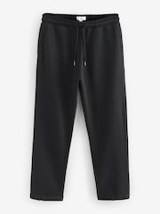 Black Open Cotton Rich Jersey Joggers - Image 7 of 9