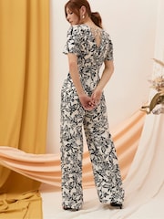 FatFace Camellia Natural Botanical Jumpsuit - Image 2 of 7