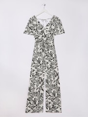 FatFace Camellia Natural Botanical Jumpsuit - Image 7 of 7