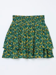 FatFace Green Spring Floral Skirt - Image 5 of 5