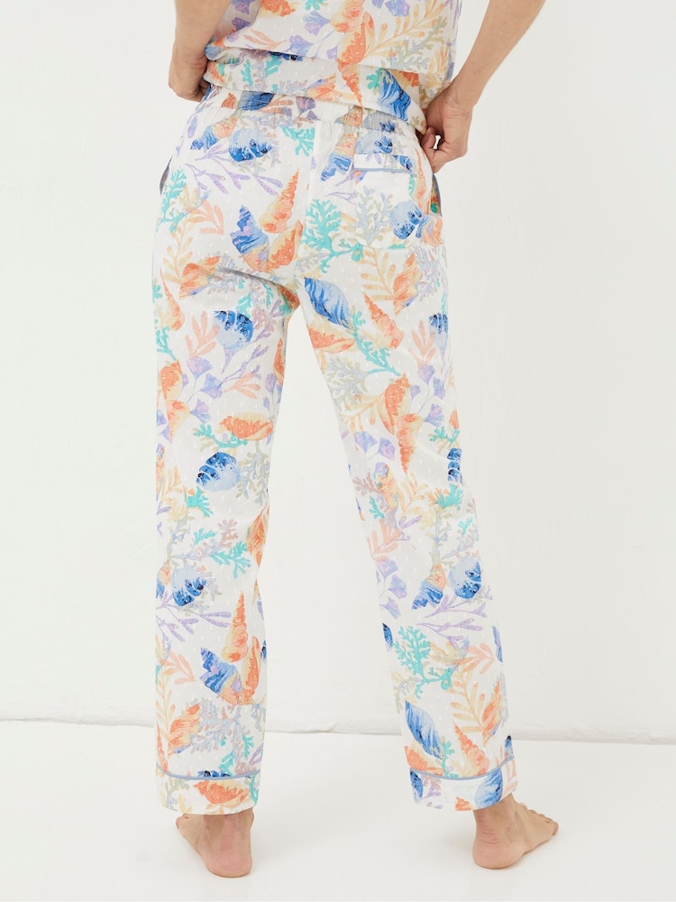 FatFace Eva Multi Ocean Shell Trousers - Image 2 of 5 FatFace Eva Multi Ocean Shell Trousers - Image 2 of 5