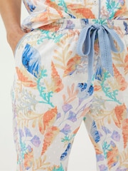 FatFace Eva Multi Ocean Shell Trousers - Image 4 of 5