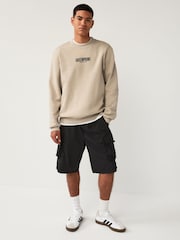 Neutral Crew Sweatshirt Graphic Crew Sweatshirt - Image 2 of 8