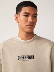 Neutral Crew Sweatshirt Graphic Crew Sweatshirt - Image 4 of 8