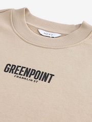 Neutral Crew Sweatshirt Graphic Crew Sweatshirt - Image 7 of 8