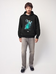NASA Black Overhead Hoodie Christmas Overhead Hoodie - Image 2 of 8
