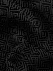 Black Overhead Hoodie Printed Graphic Hoodie - Image 6 of 7
