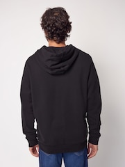 Black Reindeer 100% Cotton Christmas Tree Hoodie - Image 3 of 7