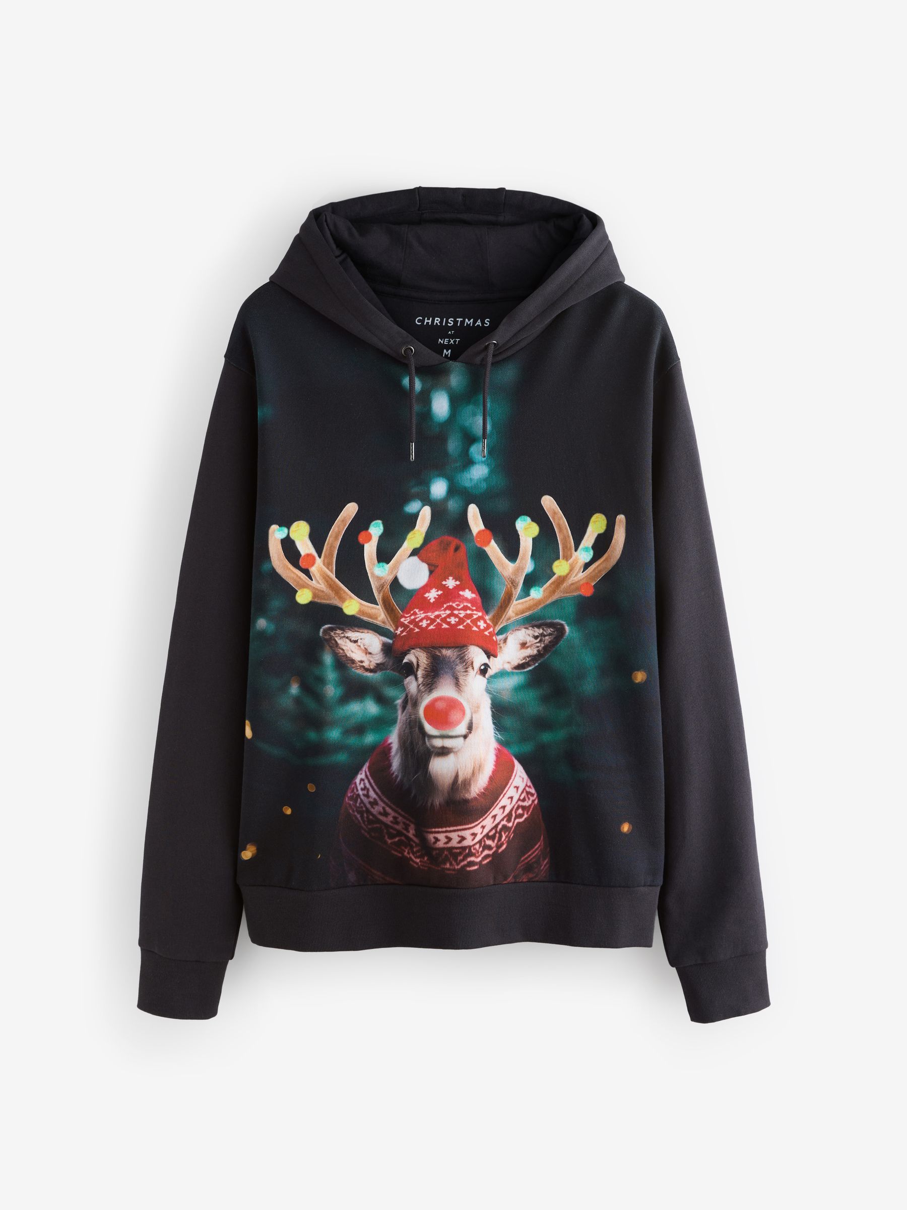 Reindeer christmas hoodie 2025