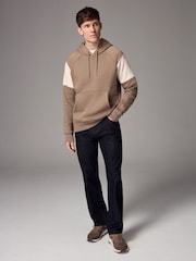 Neutral Panel Blocking Hoodie - Image 2 of 8
