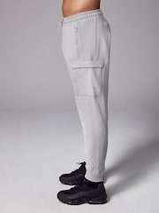 Light Grey Utility Joggers - Image 4 of 12