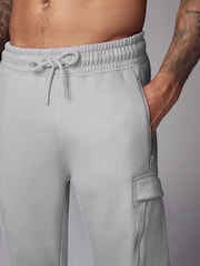 Light Grey Utility Joggers - Image 5 of 12