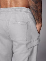 Light Grey Utility Joggers - Image 6 of 12