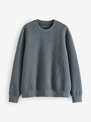 Grey Christmas Crew Sweatshirt - Image 5 of 7