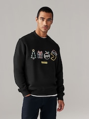 Pacman Overhead Christmas Sweatshirt - Image 1 of 8