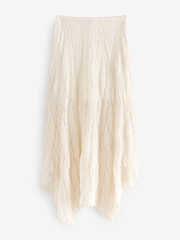 Cream Lace Maxi Skirt - Image 5 of 7