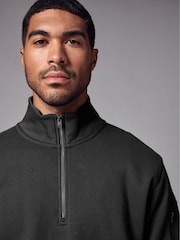 Slate Grey Utility Blue Sweat Top - Image 4 of 8