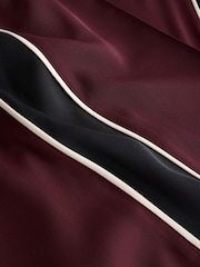 Burgundy Red Side Stripe Track Trousers - Image 5 of 5