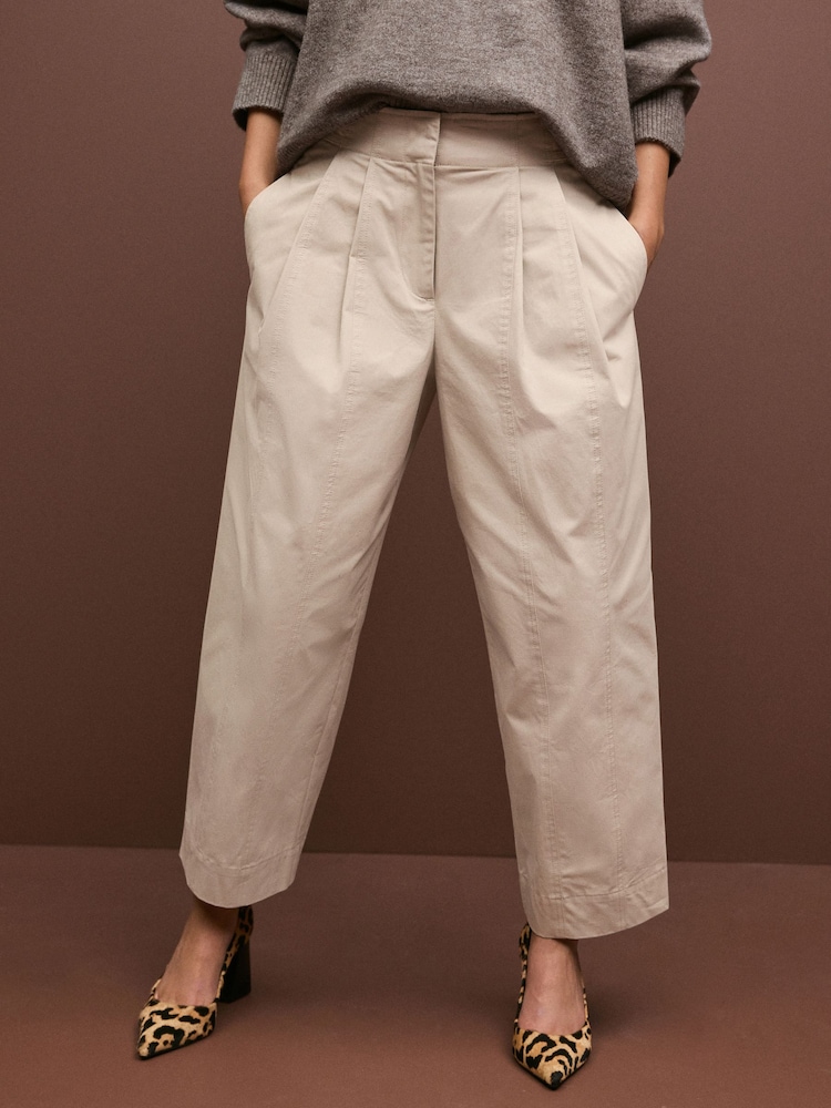 Stone Barrell Leg 100% Cotton Trousers - Image 2 of 6