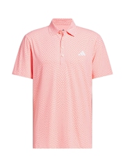 Adidas Golf Pink Tour Deco Polo Shirt - Image 6 of 6