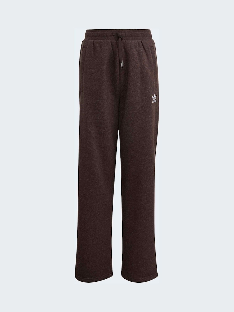 adidas Originals Brown Open Hem Joggers - Image 6 of 6