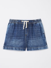 FatFace Ashby Mid Denim Pull-On Shorts - Image 5 of 5