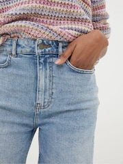 FatFace Darley Blue Denim Shorts - Image 3 of 4