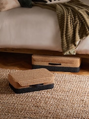 Set of 2 Natural Bronx Underbed Storage Baskets - Image 1 of 7
