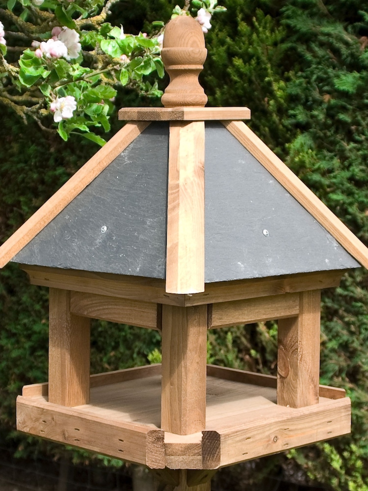 Rowlinson Brown Laverton Garden Bird Table - Image 2 of 6