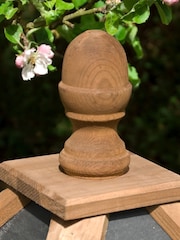 Rowlinson Brown Laverton Garden Bird Table - Image 6 of 6
