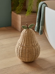 Set of 2 Natural Apple and Pear Storage Baskets - Image 6 of 10