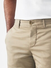 Lacoste Slim Fit Chino Brown Shorts - Image 3 of 5