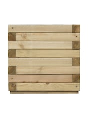 Rowlinson Natural Square Patio Garden Planter - Image 3 of 4